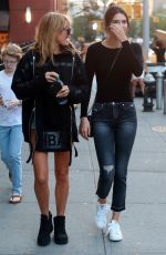 HAILEY BALDWIN and KENDALL JENNER Out and About in New York 08/31/2015