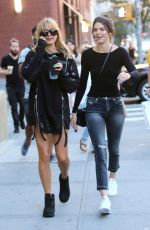 HAILEY BALDWIN and KENDALL JENNER Out and About in New York 08/31/2015