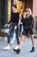 HAILEY BALDWIN and KENDALL JENNER Out and About in New York 08/31/2015