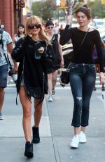 HAILEY BALDWIN and KENDALL JENNER Out and About in New York 08/31/2015