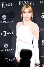 HAILEY BALDWIN at 2015 Harper’s Bazaar Icons Event in New York 09/16/2015