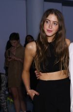HAILEY BALDWIN at DKNY Fashion Show in new York 09/16/2015