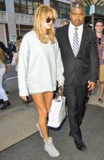 HAILEY BALDWIN Out and About in New York 09/14/2015