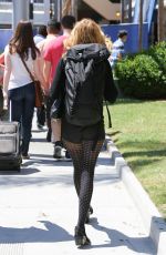 HEATHER GRAHAM at Los Angeles International Airport 09/06/2015