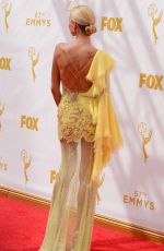 HEIDI KLUM at 2015 Emmy Awards in Los Angeles 09/20/2015