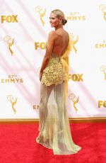 HEIDI KLUM at 2015 Emmy Awards in Los Angeles 09/20/2015