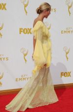 HEIDI KLUM at 2015 Emmy Awards in Los Angeles 09/20/2015