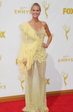 HEIDI KLUM at 2015 Emmy Awards in Los Angeles 09/20/2015