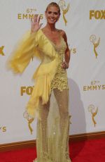 HEIDI KLUM at 2015 Emmy Awards in Los Angeles 09/20/2015