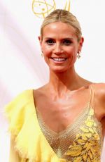 HEIDI KLUM at 2015 Emmy Awards in Los Angeles 09/20/2015