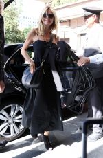 HEIDI KLUM Out and About in Milan 09/25/2015