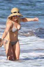 HILARY DUFF in Bikini at a Beach in Hawaii 09/04/2015