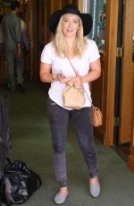HILARY DUFF Leaves a Doctor