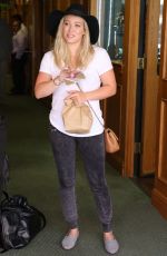 HILARY DUFF Leaves a Doctor