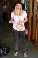 HILARY DUFF Leaves a Doctor