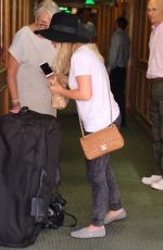 HILARY DUFF Leaves a Doctor
