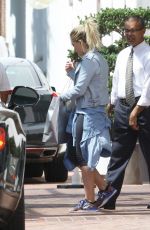 HILARY DUFF Out and About in Beverly Hills 09/17/2015