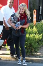 HILARY DUFF Out Shopping in Los Angeles 09/05/2015