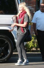 HILARY DUFF Out Shopping in Los Angeles 09/05/2015