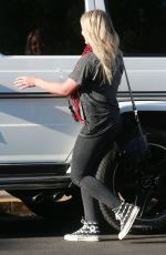 HILARY DUFF Out Shopping in Los Angeles 09/05/2015