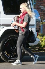 HILARY DUFF Out Shopping in Los Angeles 09/05/2015
