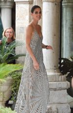 HILARY RHODA Arrives at Excelsior Hotel in Venice 09/03/2015
