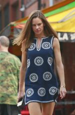 HILARY SWANK Out and About in New York 09/11/2015