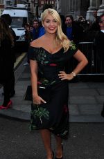 HOLLY WILLOGHBY at Pride of Britain Awards 2015 in London 09/28/2015