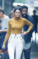 KENDALL JENNER Out and About in New York 09/10/2015