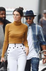 KENDALL JENNER Out and About in New York 09/10/2015