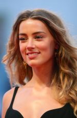 AMBER HEARD at Black Mass Premiere at 72nd Venice Film Festival