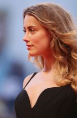 AMBER HEARD at Black Mass Premiere at 72nd Venice Film Festival