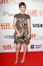 KATE MARA at The Martian Premiere at 2015 Toronto International Film Festival 09/11/2015