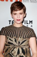 KATE MARA at The Martian Premiere at 2015 Toronto International Film Festival 09/11/2015