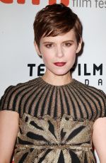 KATE MARA at The Martian Premiere at 2015 Toronto International Film Festival 09/11/2015