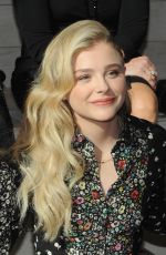 CHLOE MORETZ at The Coach Fashion Show in New York 09//15/2015