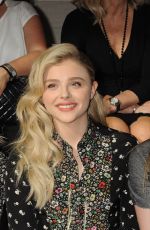 CHLOE MORETZ at The Coach Fashion Show in New York 09//15/2015
