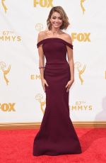 SARAH HYLAND at 2015 Emmy Awards in Los Angeles 09/20/2015