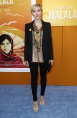 SCARLETT JOHANSSON at He Mamed Me Malala Premiere in New York 09/24/2015
