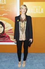 SCARLETT JOHANSSON at He Mamed Me Malala Premiere in New York 09/24/2015