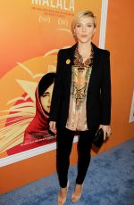 SCARLETT JOHANSSON at He Mamed Me Malala Premiere in New York 09/24/2015