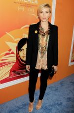 SCARLETT JOHANSSON at He Mamed Me Malala Premiere in New York 09/24/2015