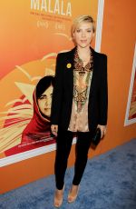 SCARLETT JOHANSSON at He Mamed Me Malala Premiere in New York 09/24/2015