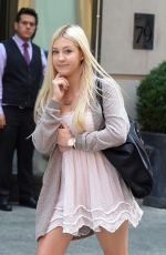 AVA SAMBORA Leaves Her Hotel in New York 09/03/2015