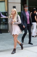 AVA SAMBORA Leaves Her Hotel in New York 09/03/2015