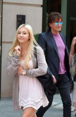 AVA SAMBORA Leaves Her Hotel in New York 09/03/2015