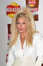 SARAH HARDING at Walkers Bring It Back Campaign Launch in London 09/03/2015