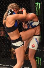 PAIGE VANZANT vs ALEX CHAMBERS at UFC 191 at MGM Grand Garden Arena in Las Vegas