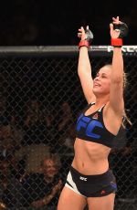 PAIGE VANZANT vs ALEX CHAMBERS at UFC 191 at MGM Grand Garden Arena in Las Vegas