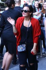 DEMI LOVATO Out and About in Paris 09/06/2015